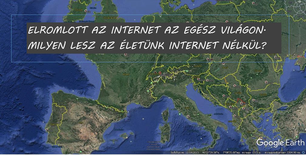 Mi történne, ha egyik napról a másikra eltűnne az internet?